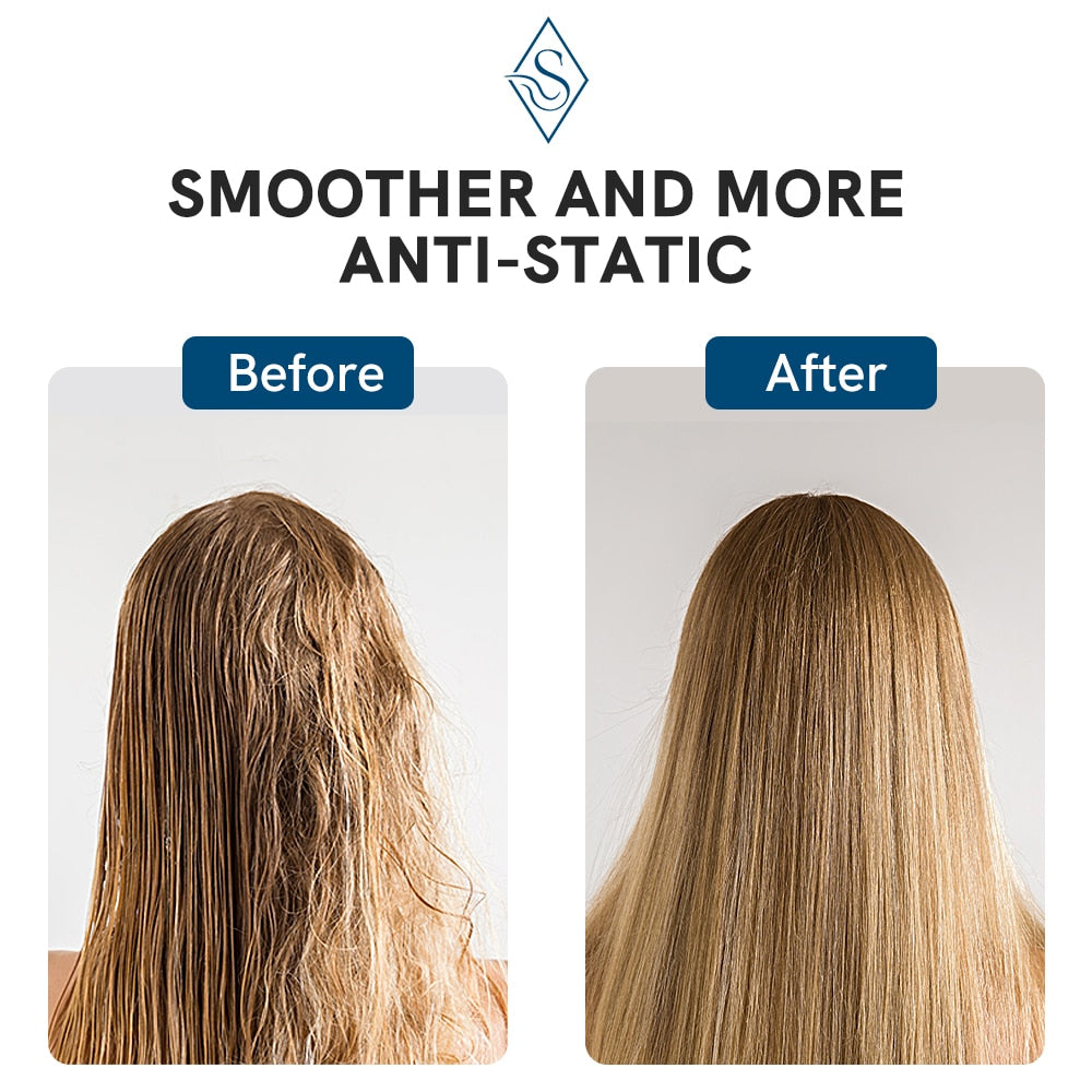 ANTI-STATIC Cushioned Wood Hair Brush